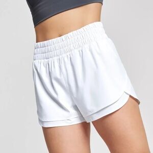 NWT CALIA Step Up High Rise Performance Short - Pure White